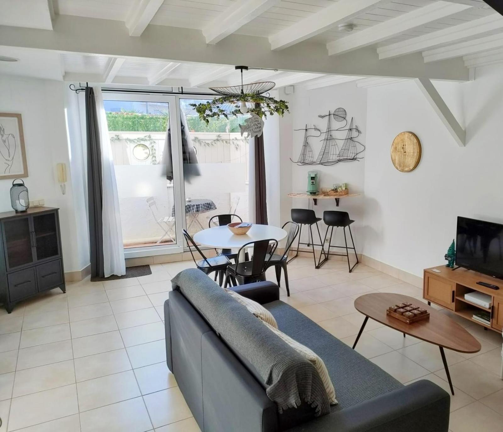 Bel Appartement Baie Plage - Wifi - Parking - Draps Et Serviettes อองดาเย ภายนอก รูปภาพ